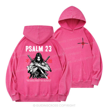 Aesthetic Mens Christian Washed Hoodie 