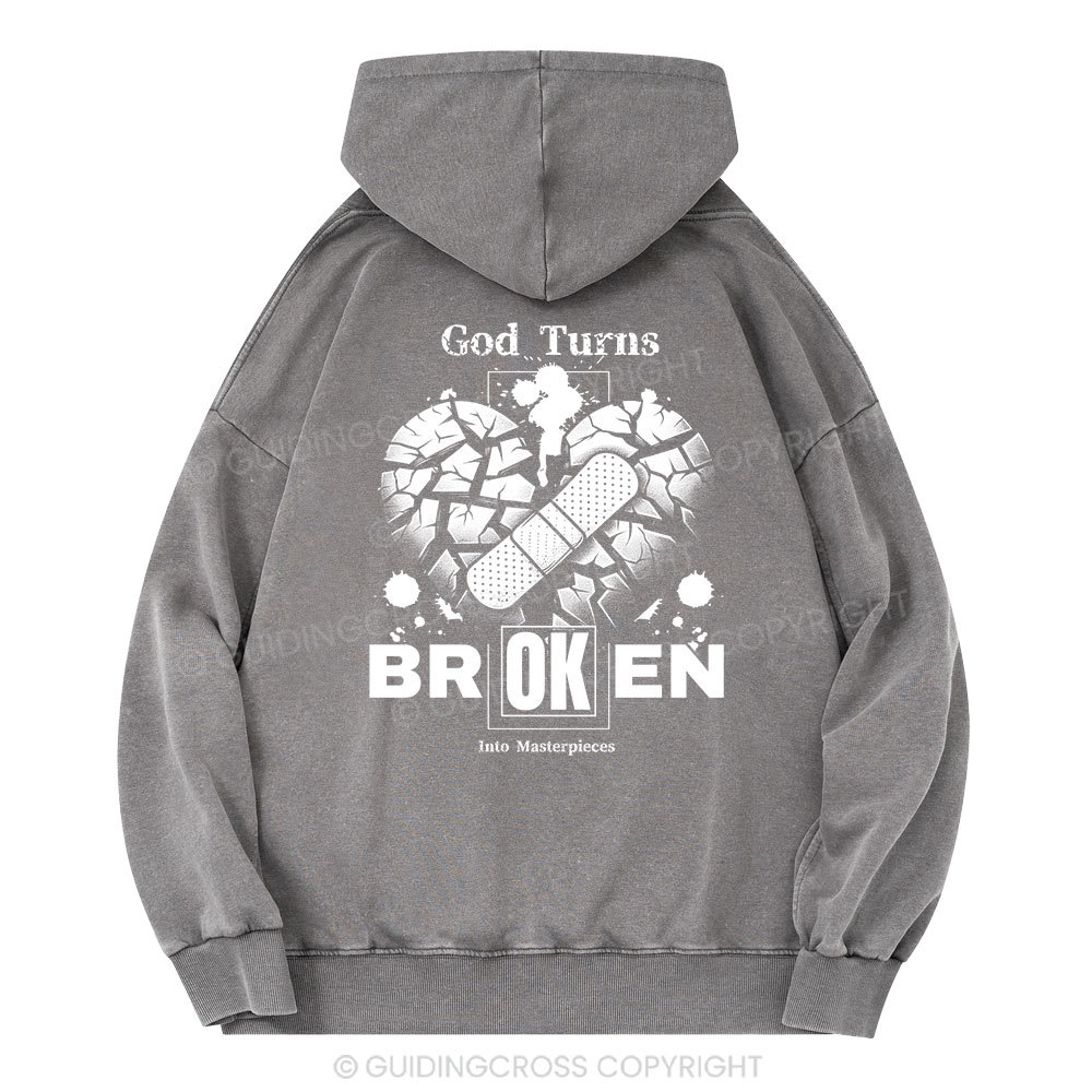 Broken Christian Washed Hoodie