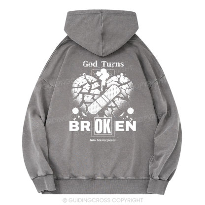 Broken Christian Washed Hoodie