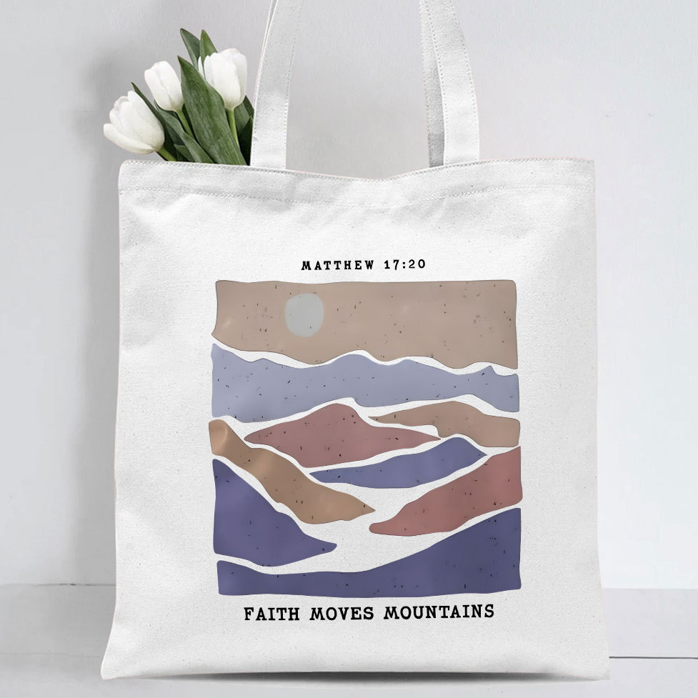 YESHUA Christian Canvas Tote Bag Sale-GuidingCross