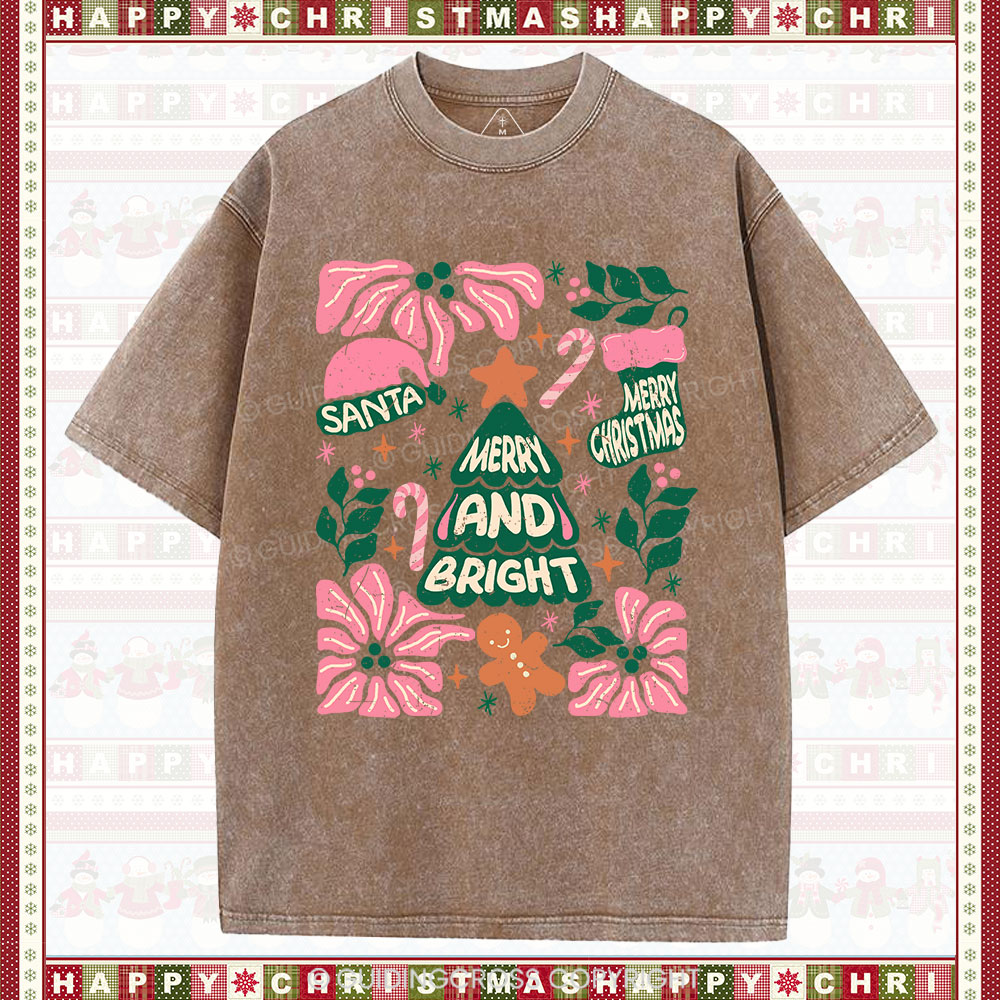 Be The Light Christian Washed T-Shirt