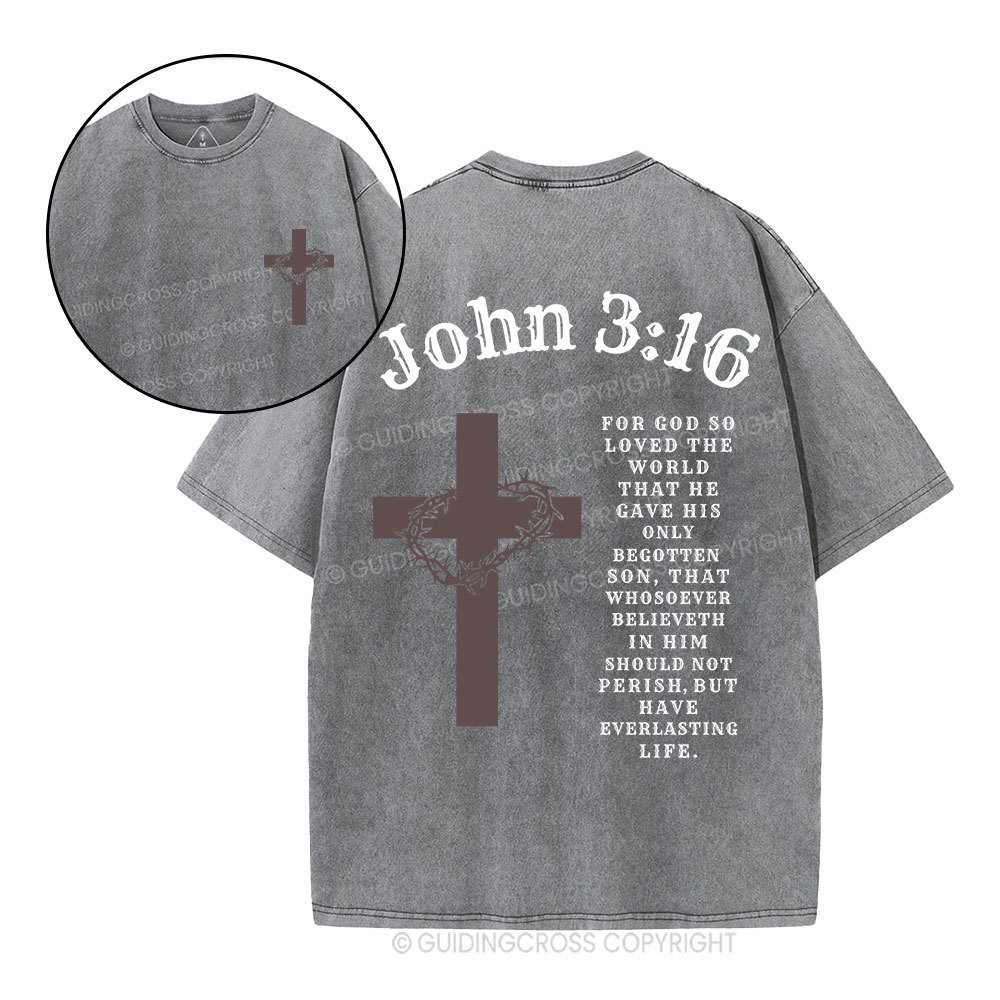 Faith Apparel Christian Washed T-Shirt