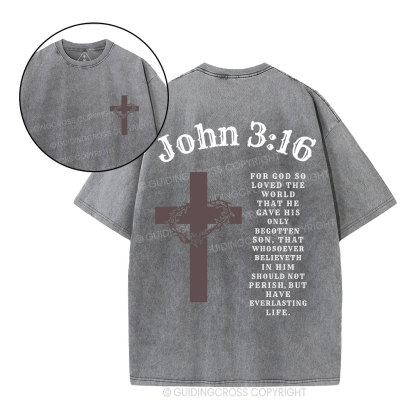 Faith Apparel Christian Washed T-Shirt