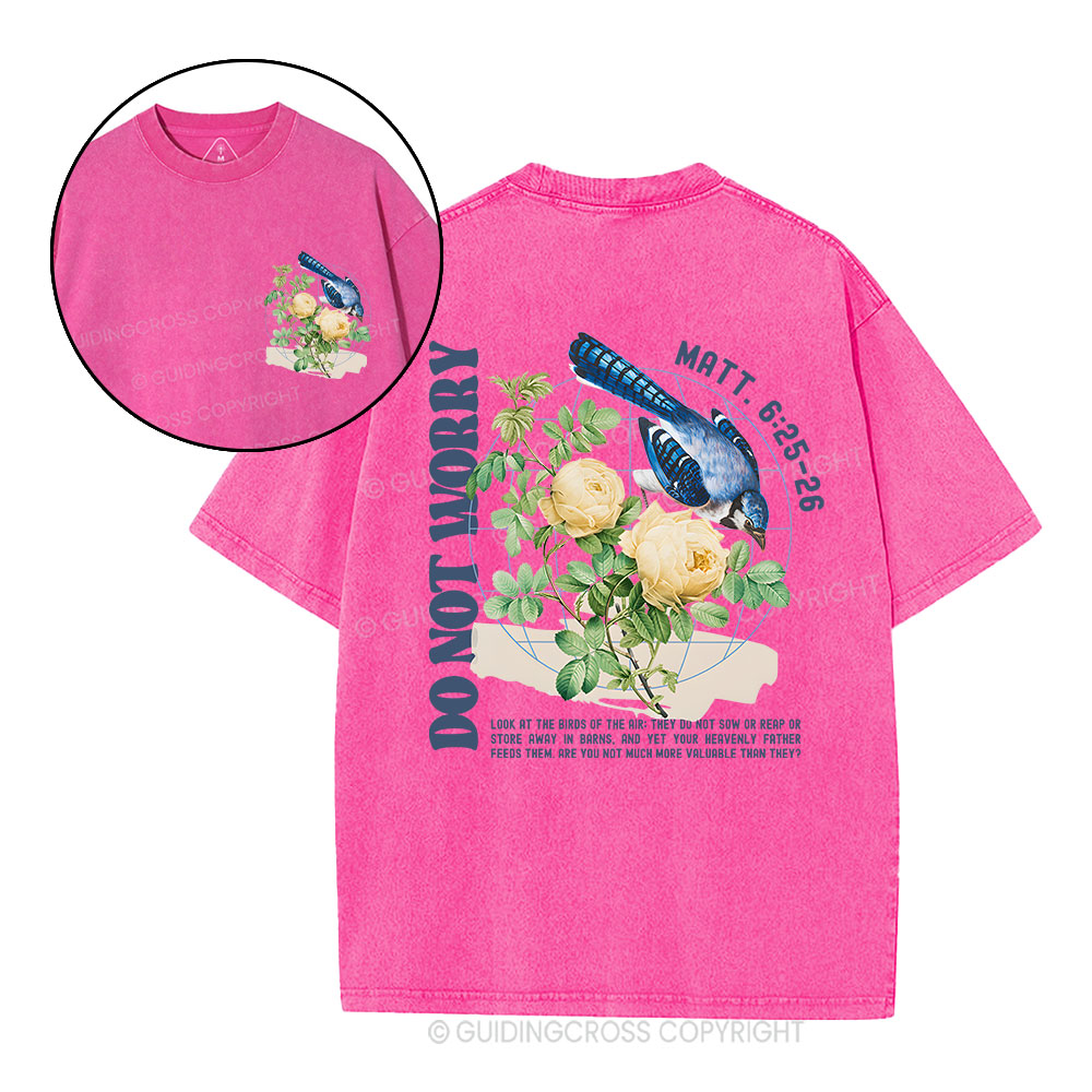 Do Not Worry Christian Washed T-Shirt