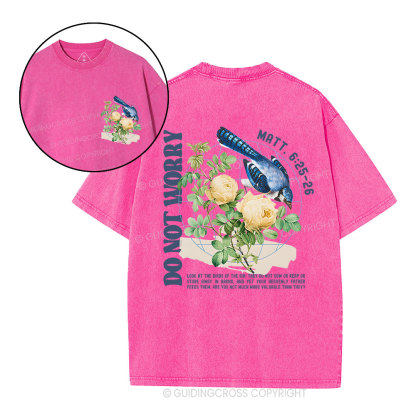 Do Not Worry Christian Washed T-Shirt