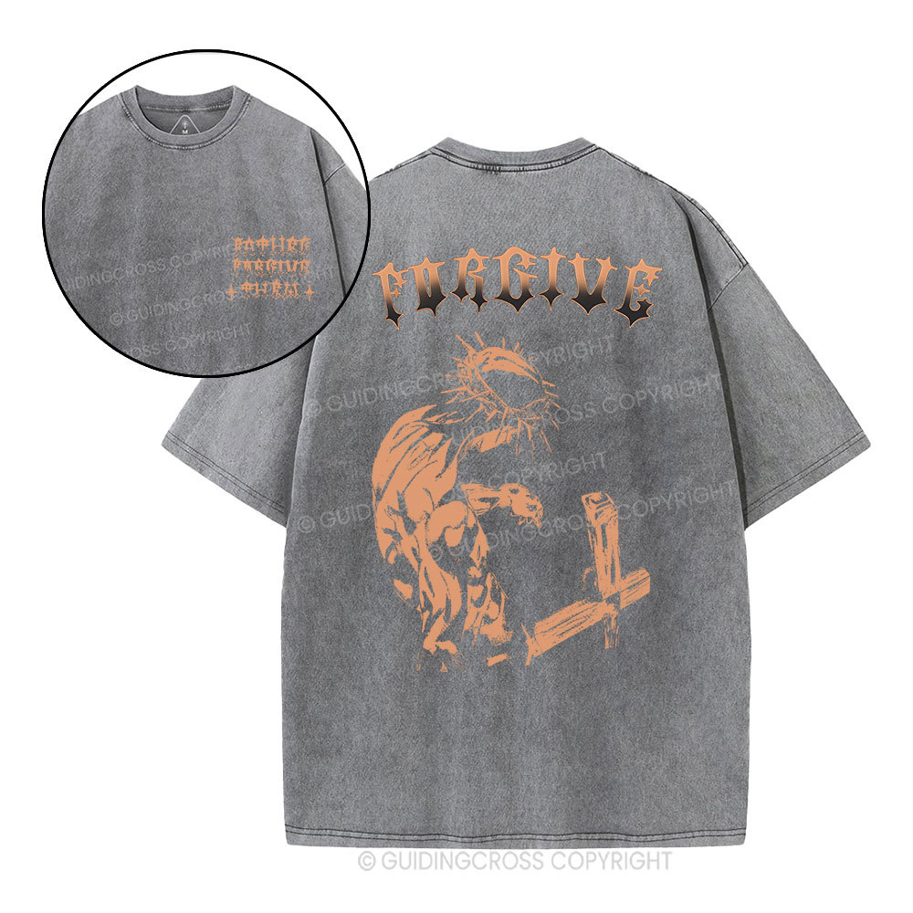 Forgiven Christian Washed T-Shirt