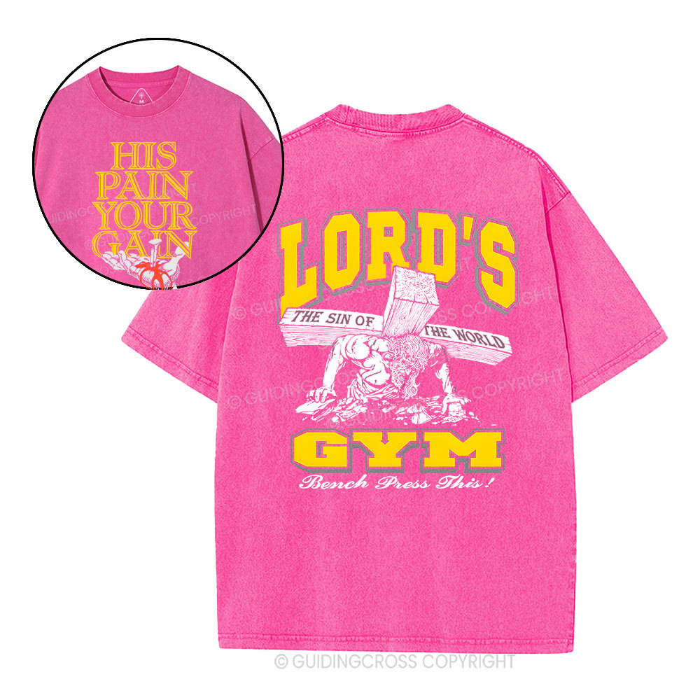 Lord's Gym Christian Washed T-Shirt