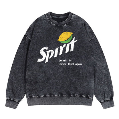 Spirit Christian Washed Sweatshirt