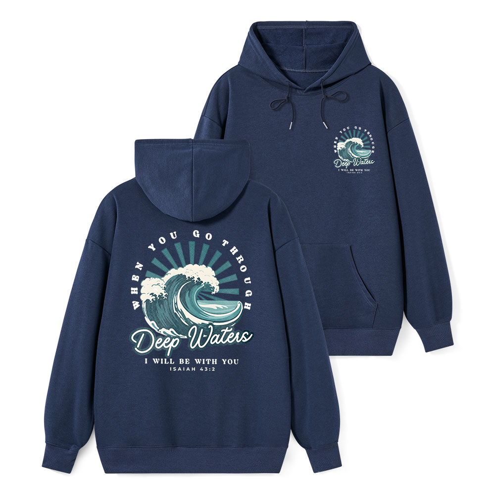 Deep Water Classic Christian Hoodie
