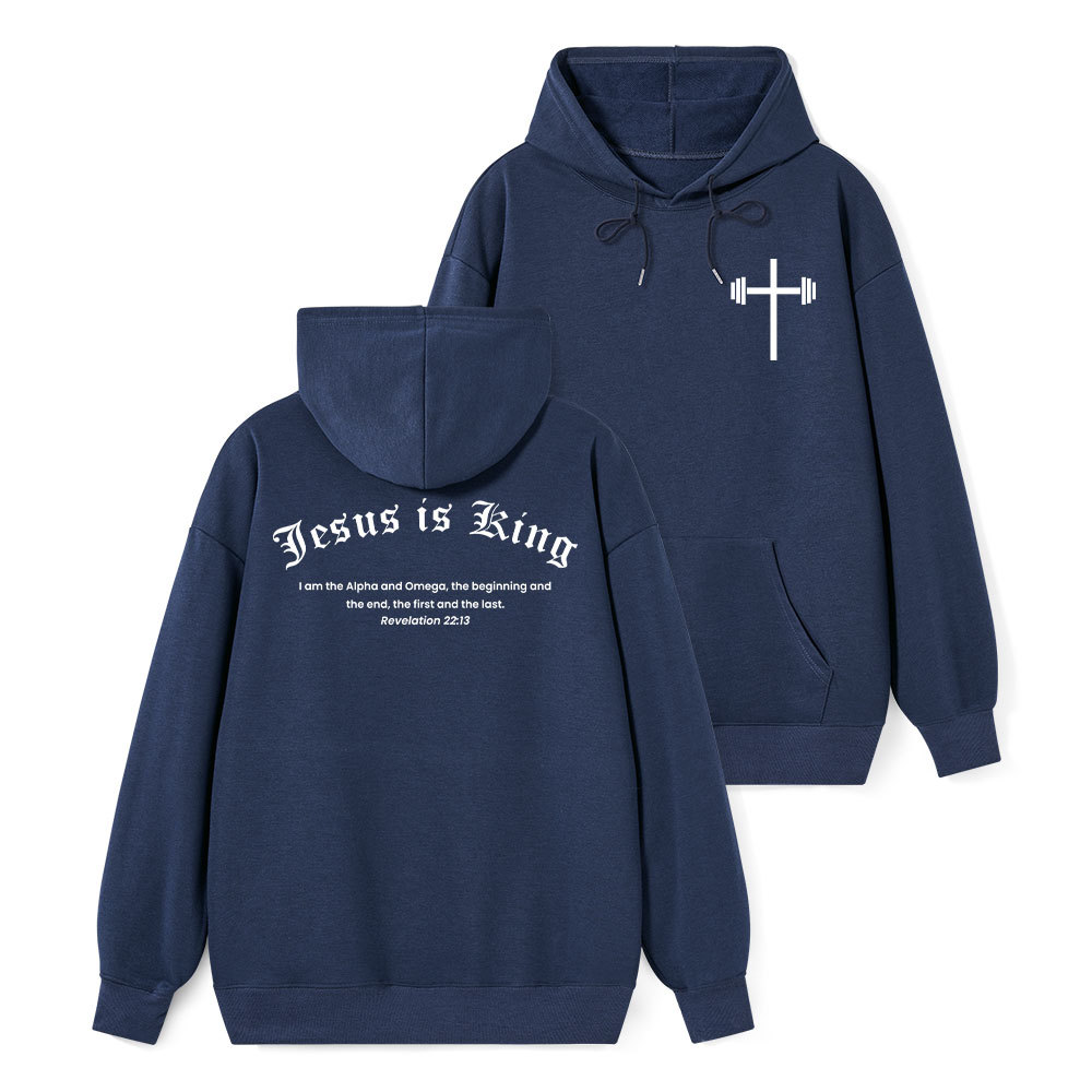Jesus Is King Classic Christian Hoodie