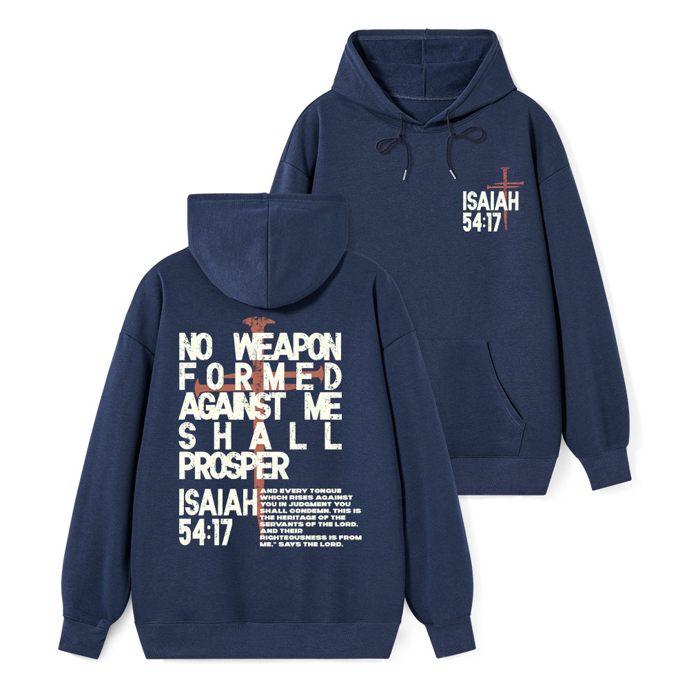 No Weapon Classic Christian Hoodie
