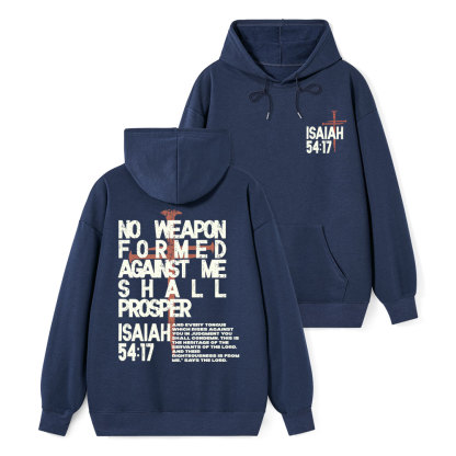 No Weapon Classic Christian Hoodie
