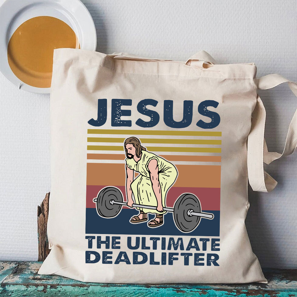YESHUA Christian Canvas Tote Bag Sale-GuidingCross