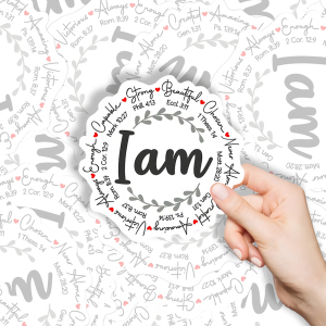 Image of I Am Christian Sticker