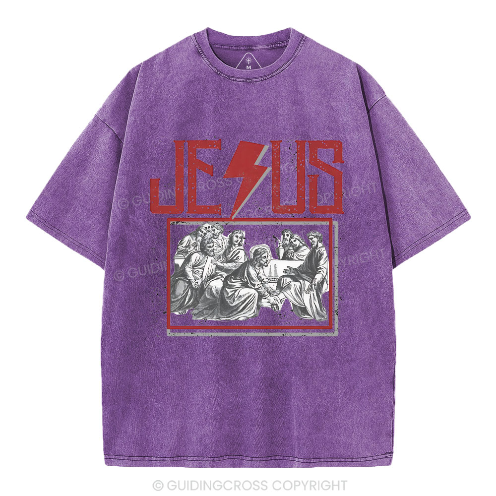 Jesus Christian Washed T-Shirt