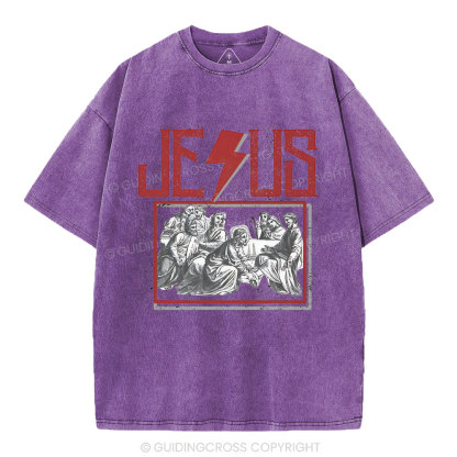 Jesus Christian Washed T-Shirt