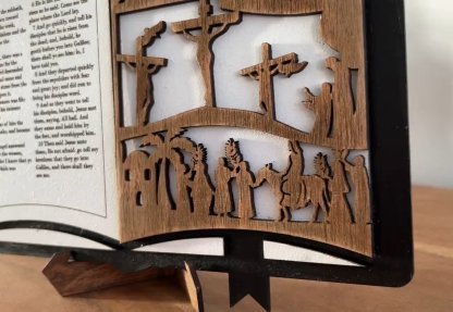 Easter Story Book Decoration