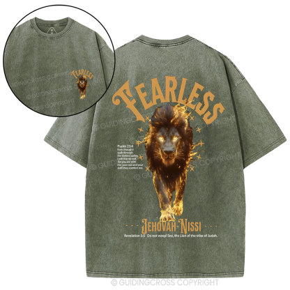 Fearless Christian Washed T-Shirt