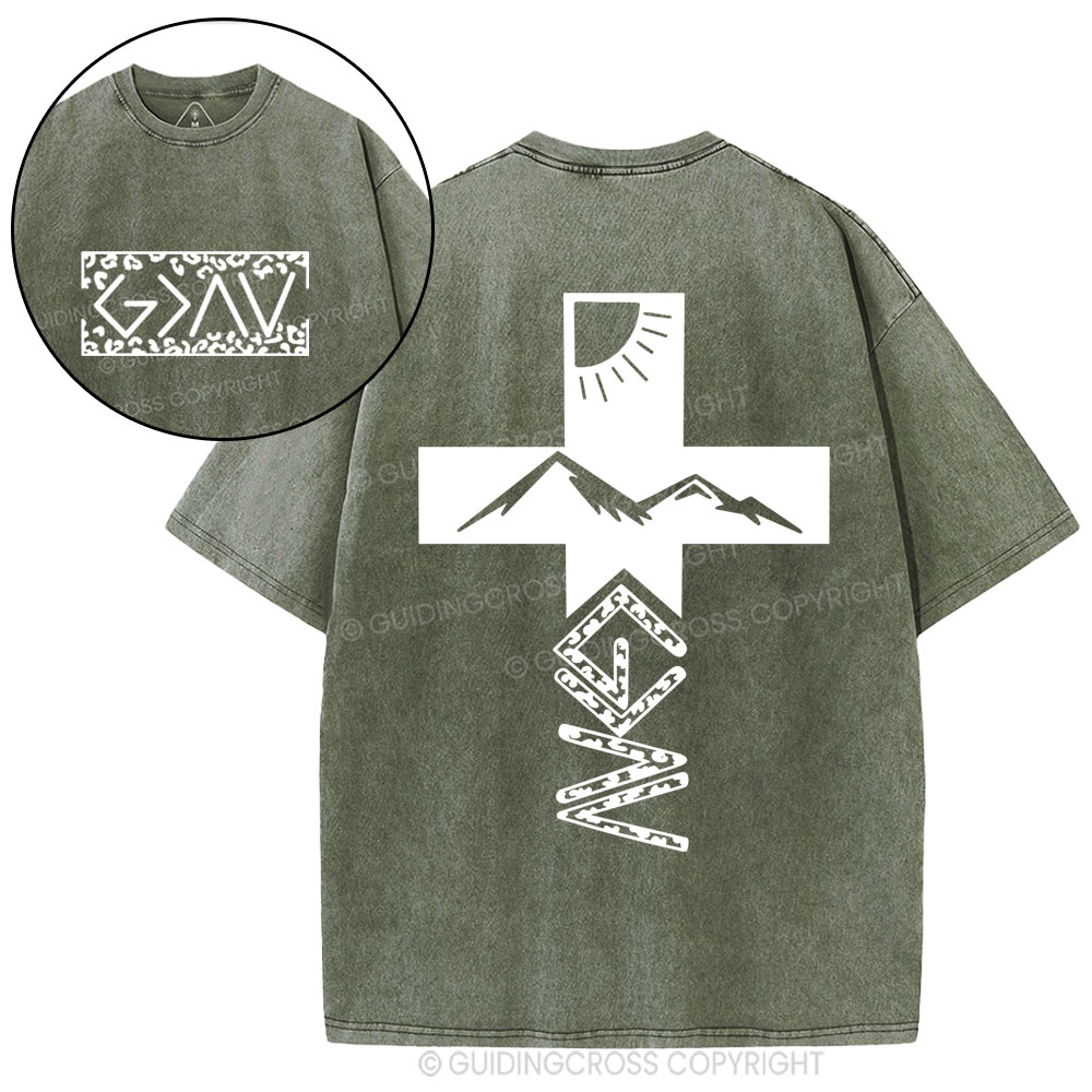 New-Sample Christian Washed T-Shirt Sale - GuidingCross