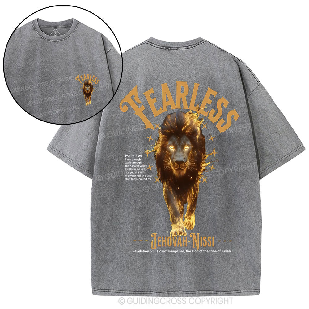 Fearless Christian Washed T-Shirt