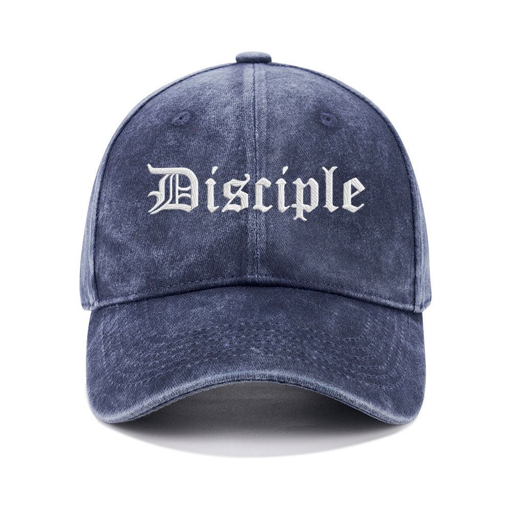 Disciple Christian Washed Hat