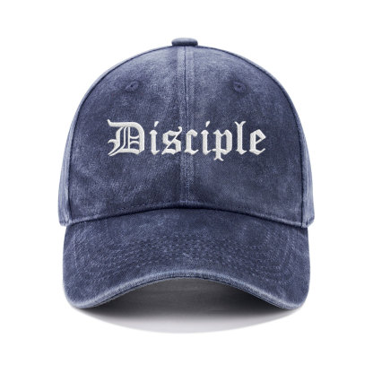 Disciple Christian Washed Hat
