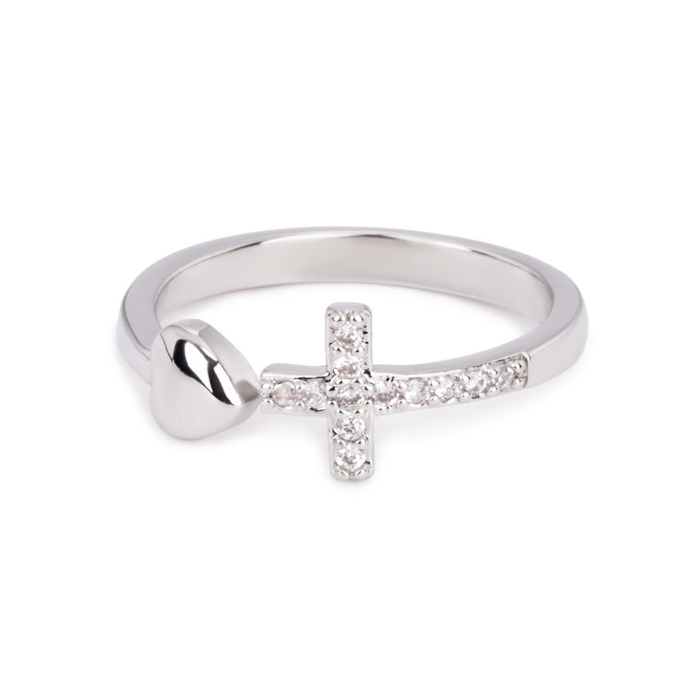 Christ Cross Arch Ring