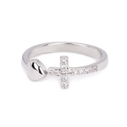 Christ Cross Arch Ring