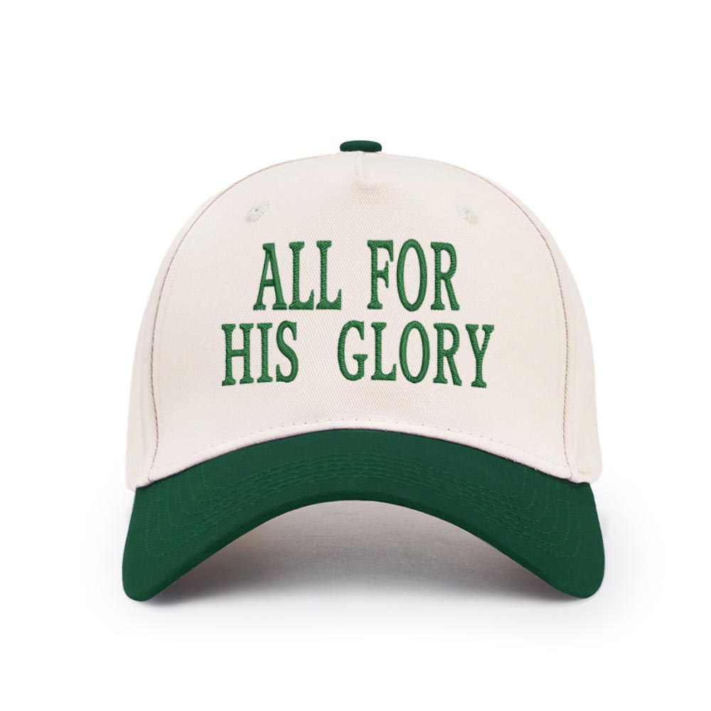 ALL For His Glory Christian Trucker Hat