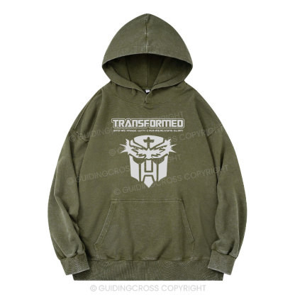Transformed Christian Washed Hoodie