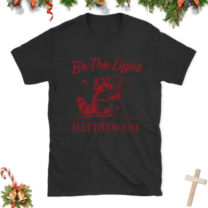 Be The Light Christian Christmas T-Shirt