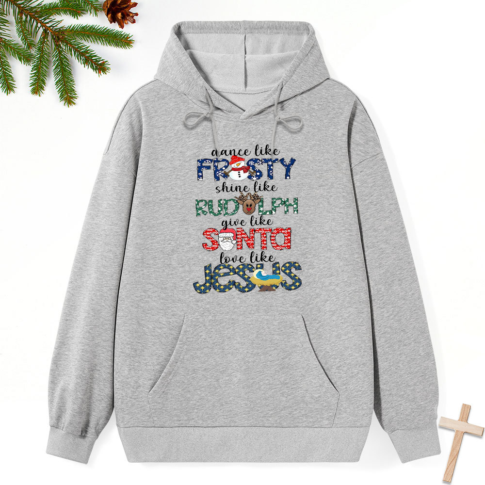Dance Like Frosty Classic Christian Hoodie