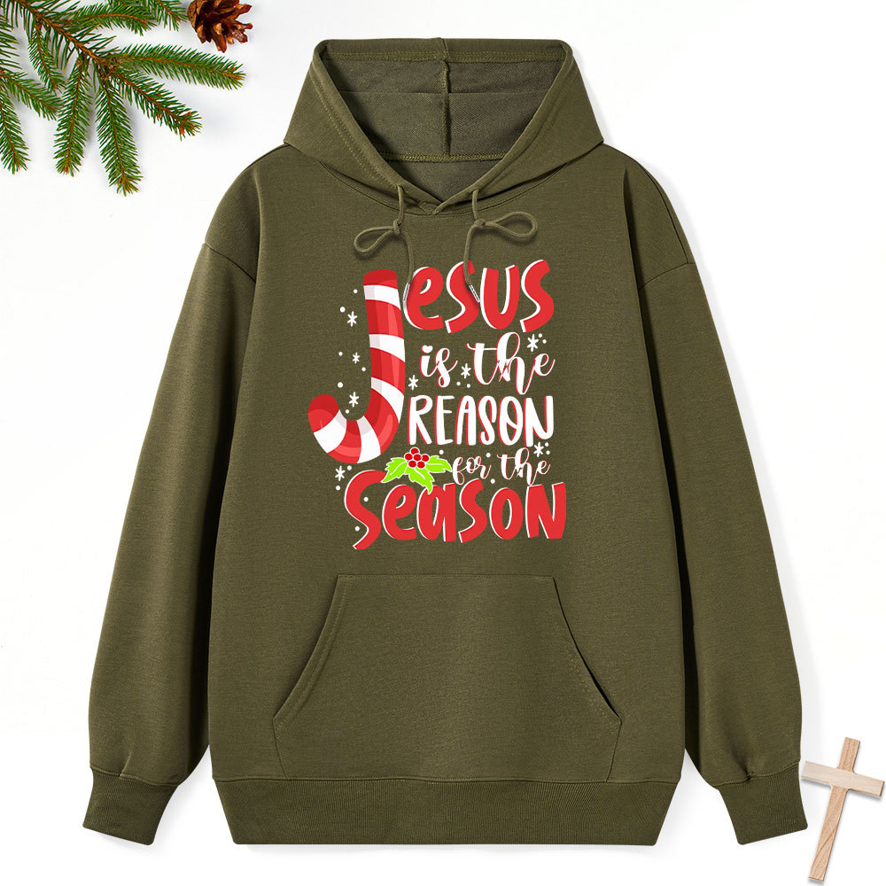 Jesus Is the Reason for the Season Classic Christian Hoodie