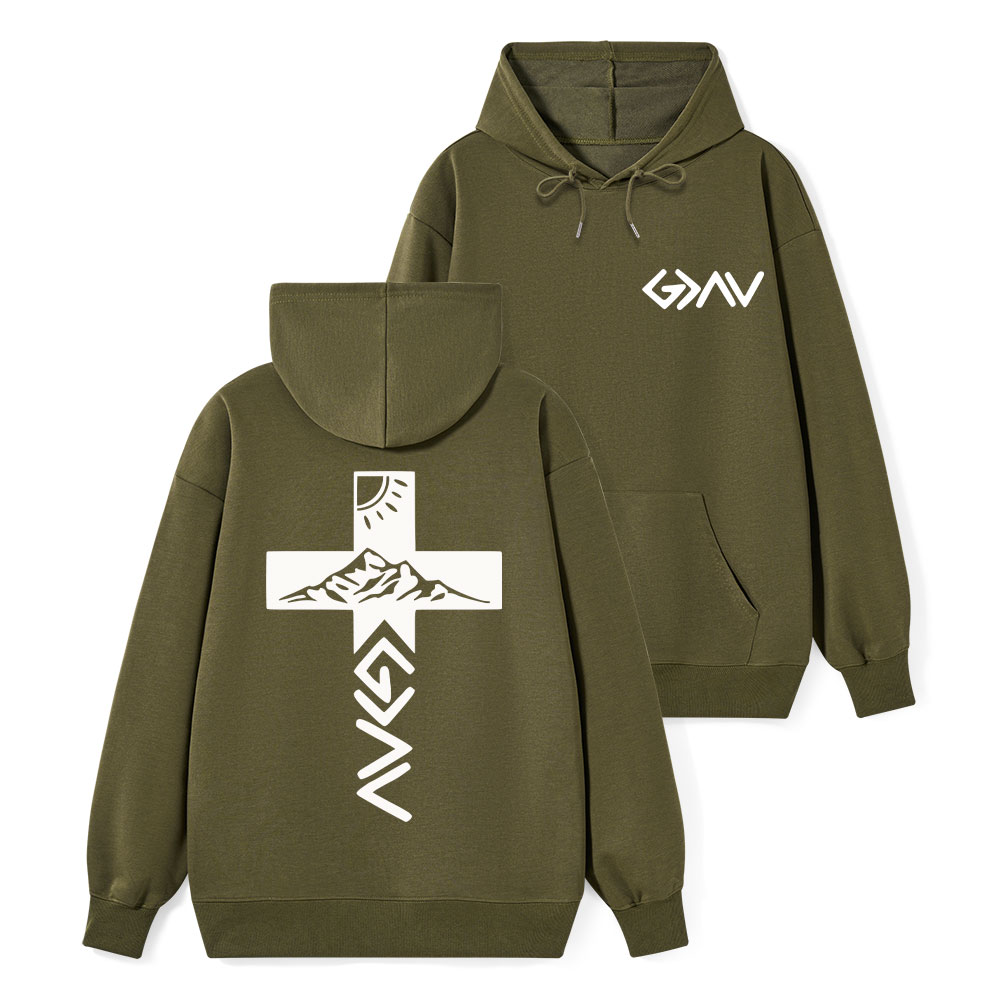 God Is Greater Than The Highs And Lows Classic Christian Hoodie