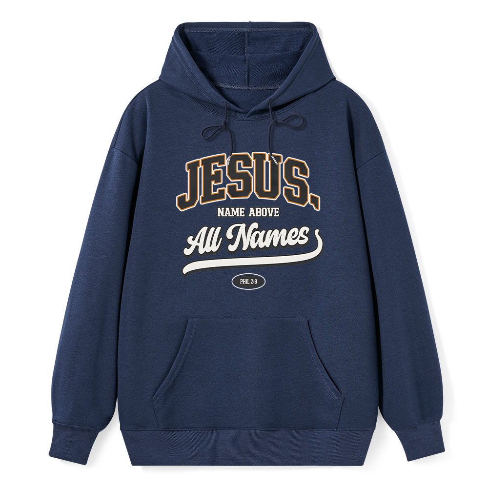 Jesus Name Above All Names Classic Christian Hoodie