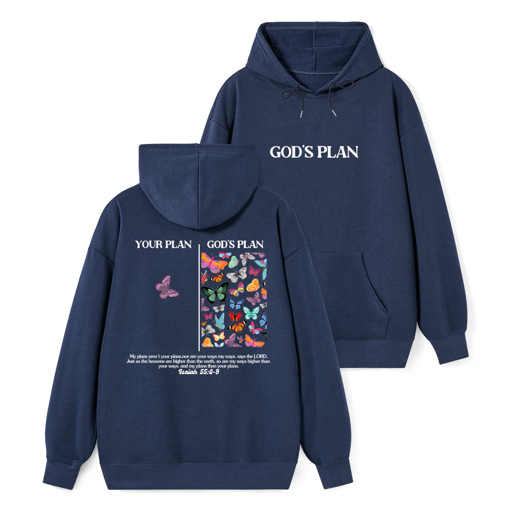 Your Plan And God's Plan Classic Christian Hoodie
