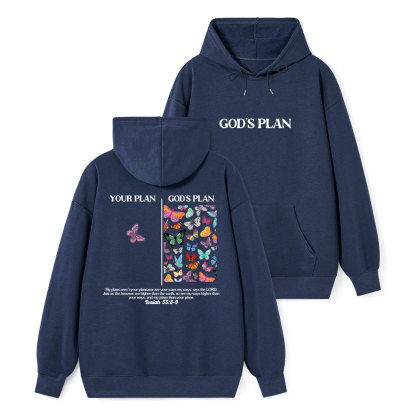 Your Plan And God's Plan Classic Christian Hoodie