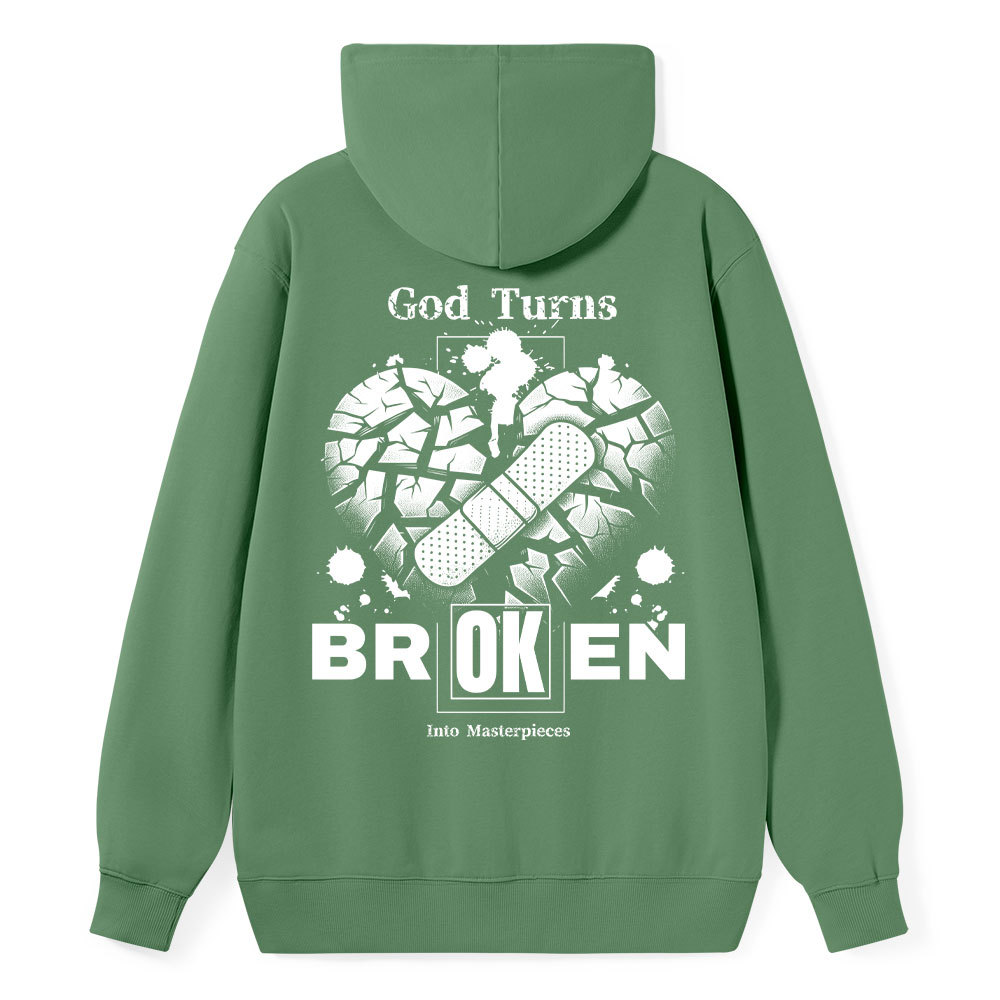 Broken Classic Christian Hoodie