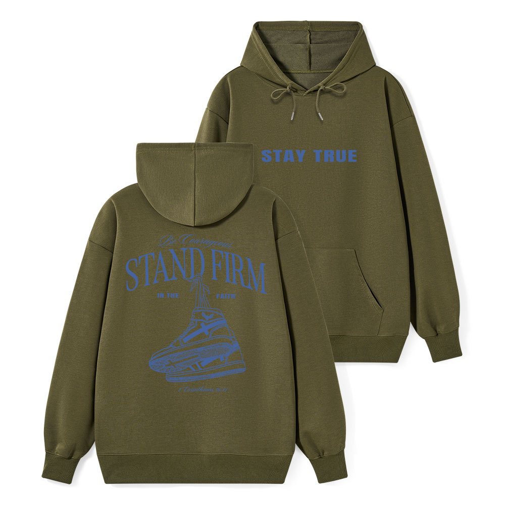 Stand Firm Classic Christian Hoodie