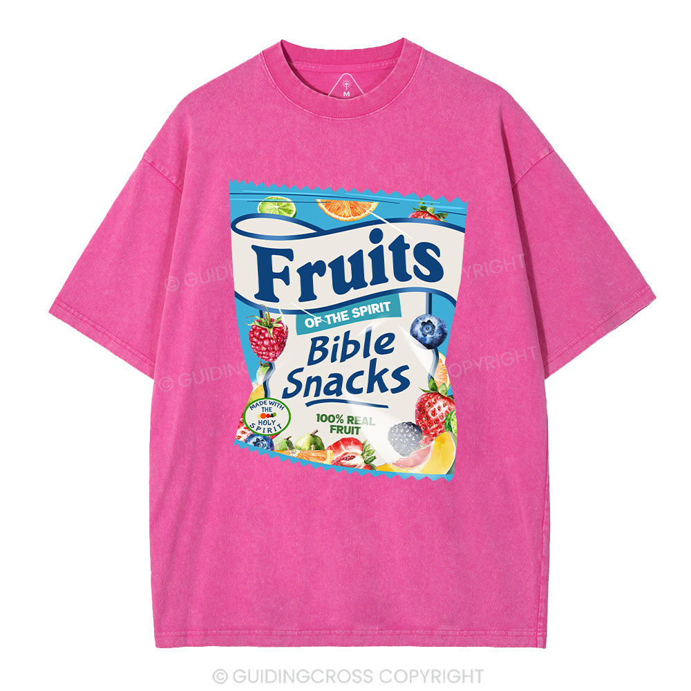 Fruit Of The Spirit Christian Washed T-Shirt