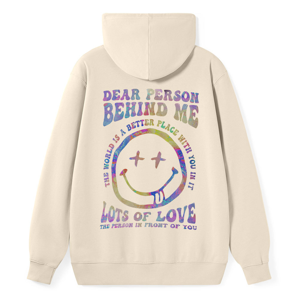 Dear Person Behind Me Classic Christian Hoodie