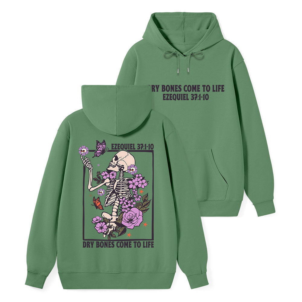 Dry Bones Come To Life Classic Christian Hoodie