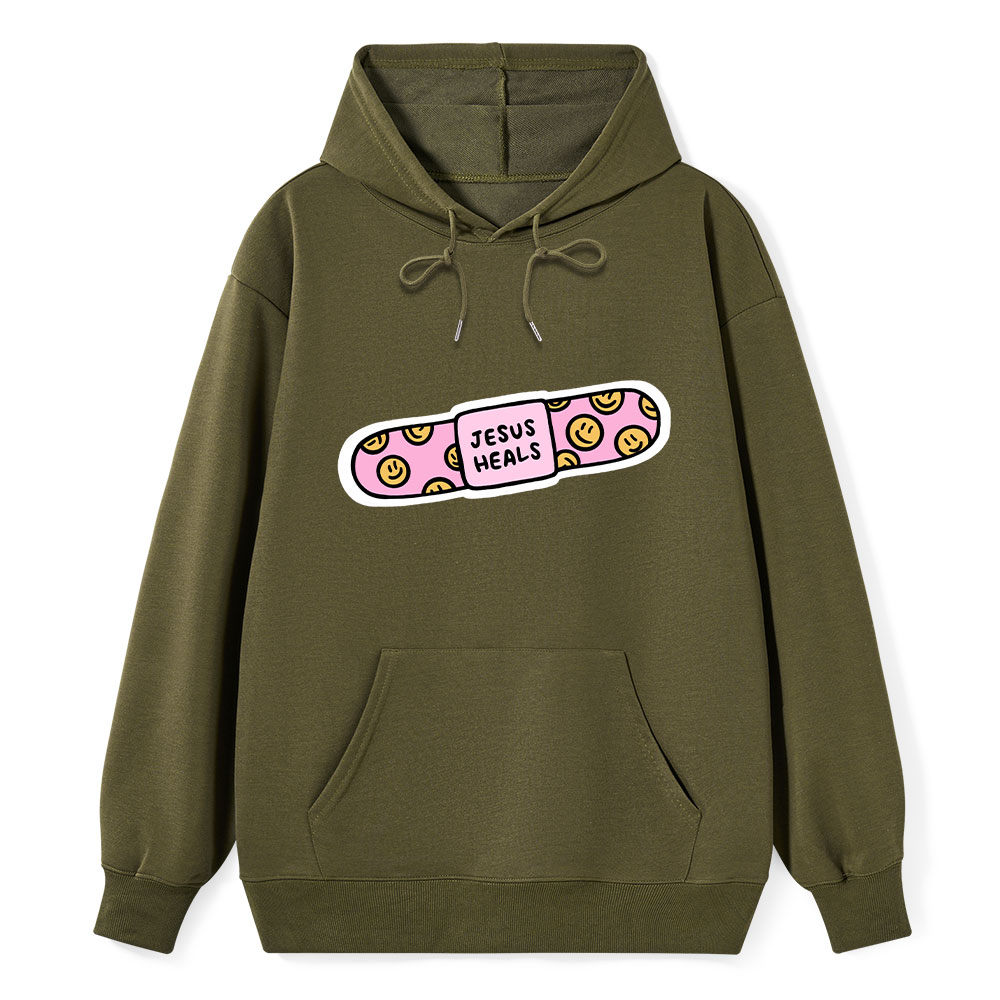 Jesus Heals Classic Christian Hoodie