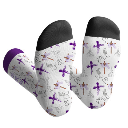 Faith Hope Love Christian Socks