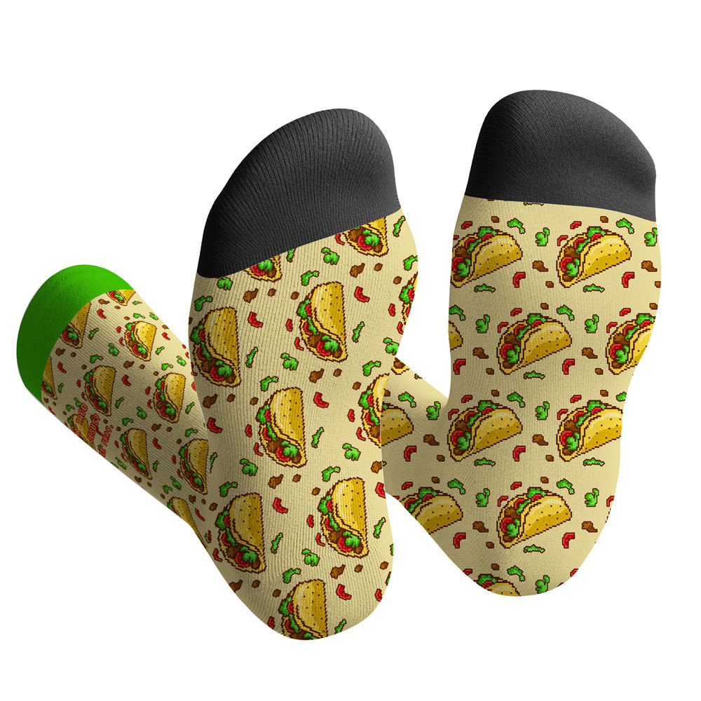 Wanna Taco Bout  Jesus Christian Socks