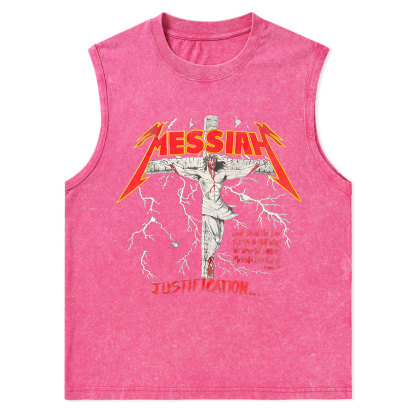 Messiah Christian Washed sleeveless Tee