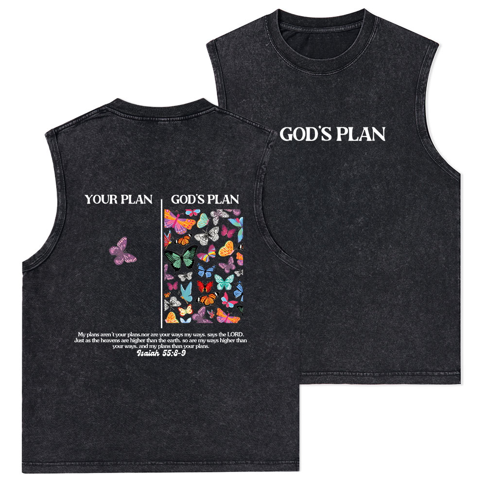 I Am His Christian Washed sleeveless Tee Sale - GuidingCross