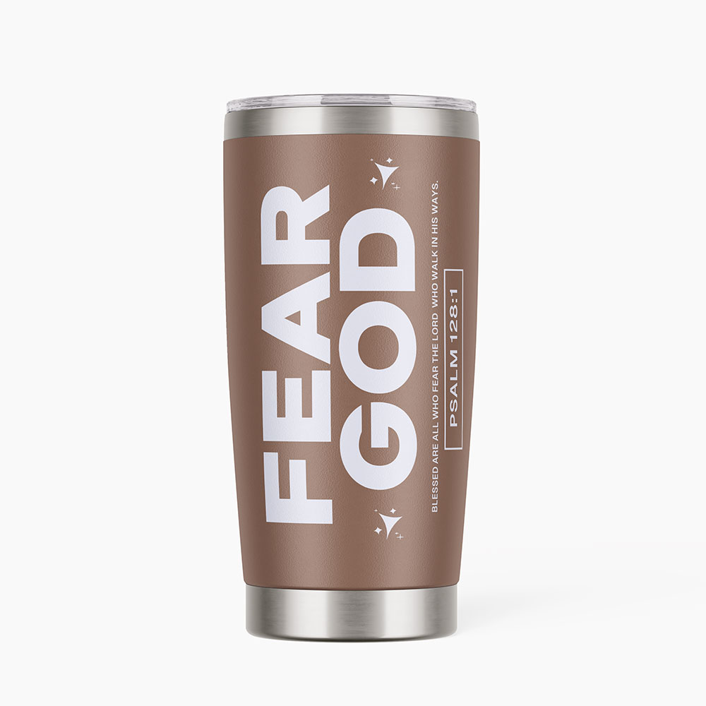 Fear God Christian 20OZ Tumbler