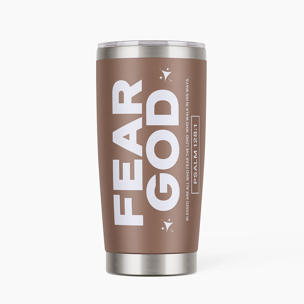 Fear God Christian 20OZ Tumbler