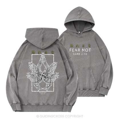 Fear Not Christian Washed Hoodie
